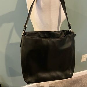 Cole Haan black leather bag